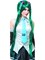 Womens Deluxe Teal Blue Anime Hatsune Miku Vocaloid Long Ponytail Wig